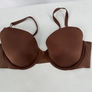 Victoria's Secret Women's 38D Lined Demi Bra Brown Underwire Padded